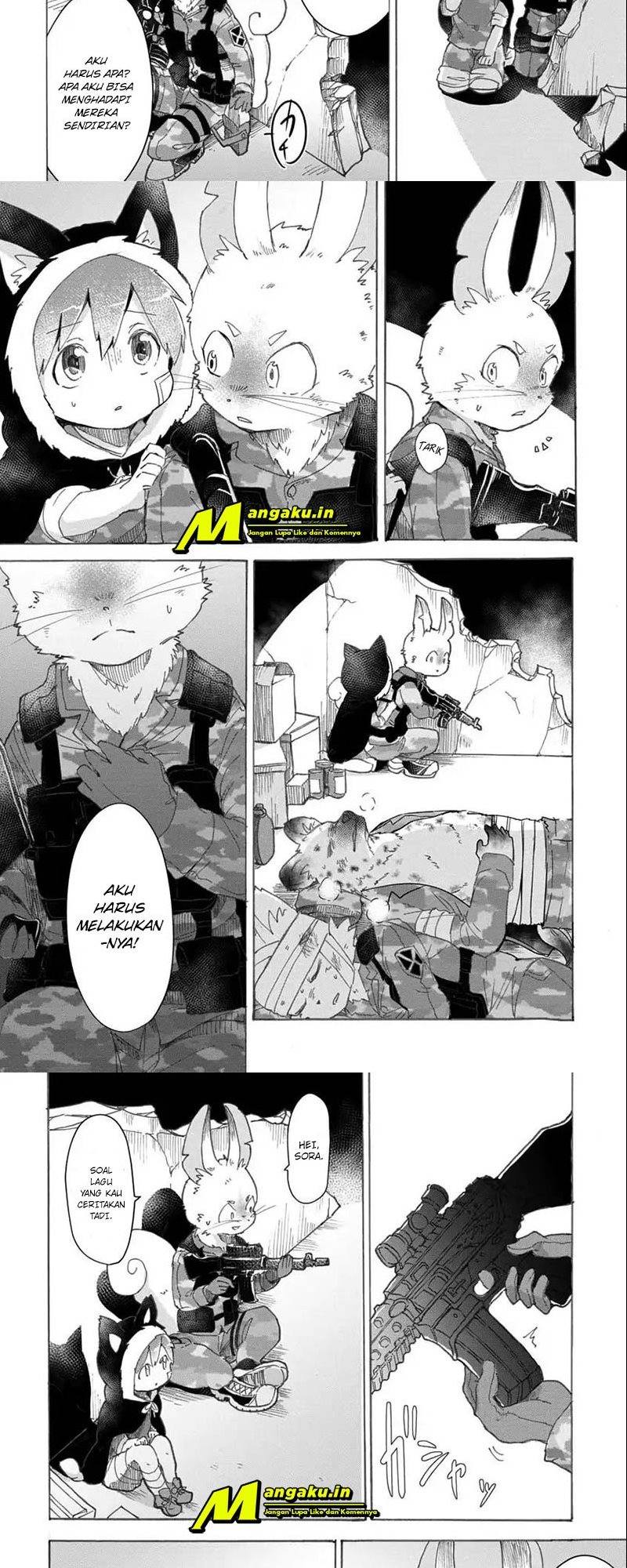 The Wolf Child Sora in the War Zone Chapter 01 Bahasa Indonesia
